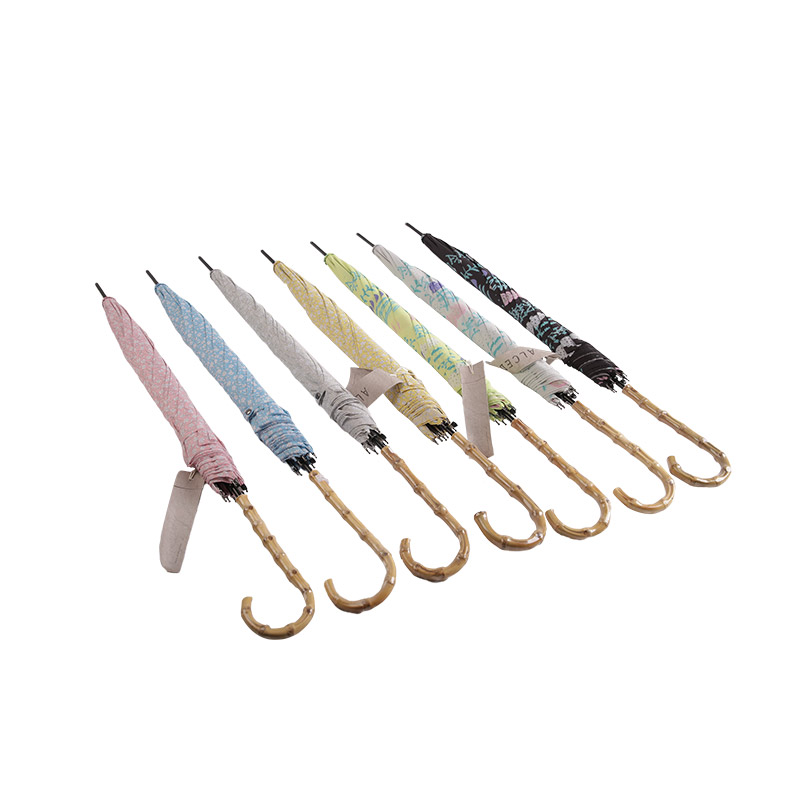 Cenovo výhodný dáždnik Pongee s UV povlakom Rovný dáždnik-0E6B0106