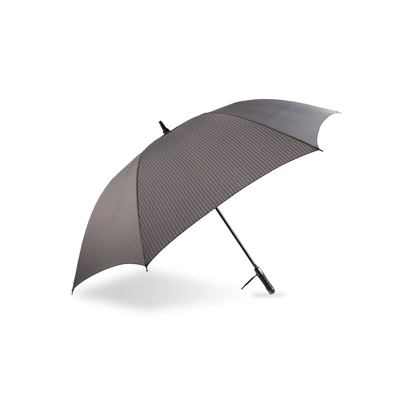 Stripe Business Can Be Automatic Pongee Straight dáždnik-0E6B0233