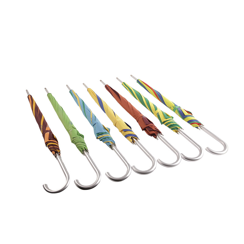 Trojfarebný dáždnik Vision Is Strong Pongee Straight-0E6B0283