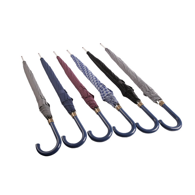 Špicatý osteň možno zavesiť Pongee rovný dáždnik-0E6B0388