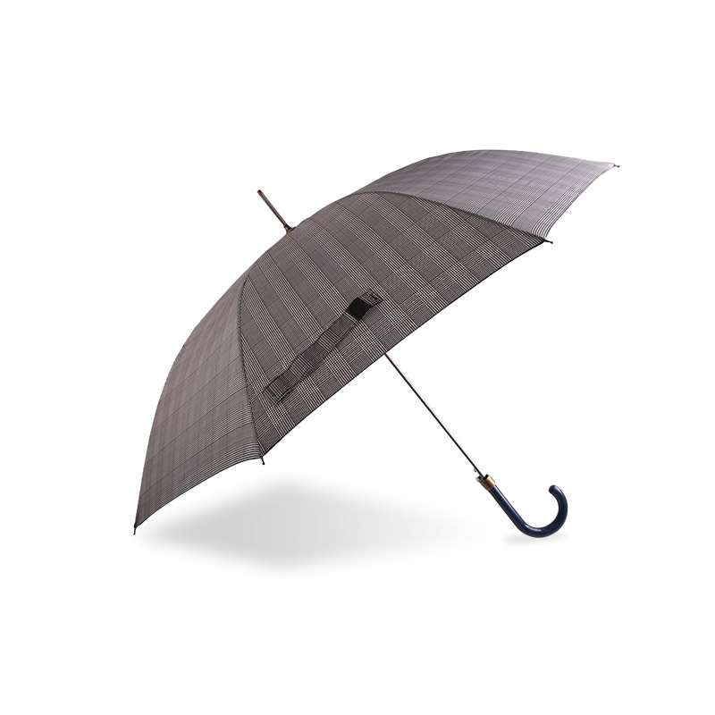 Špicatý osteň možno zavesiť Pongee rovný dáždnik-0E6B0388