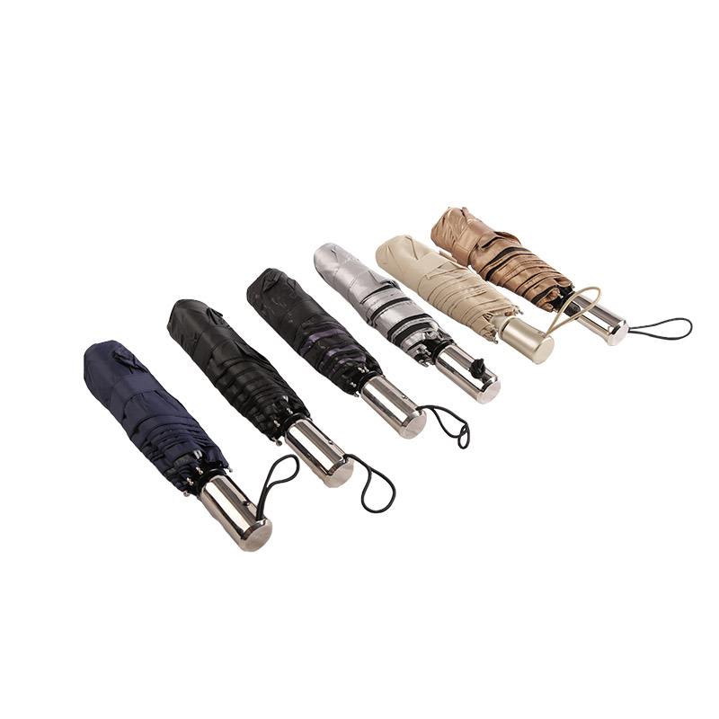 Apricot Atmosphere Pongee Trojzložkový dáždnik-0E6B0465