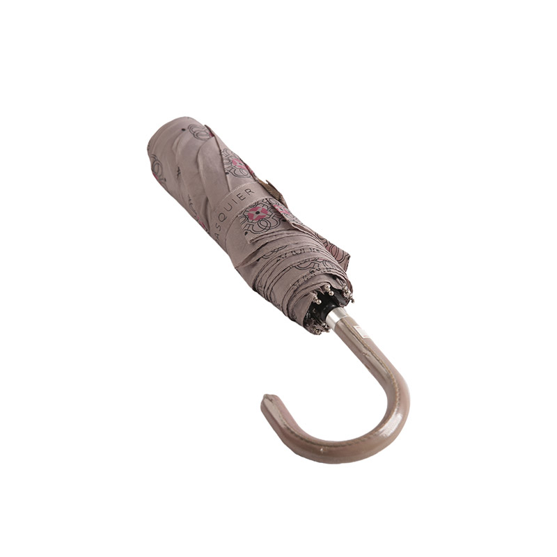 Polyester na tlač svetlou farbou Trojzložkový dáždnik-0E6B0739