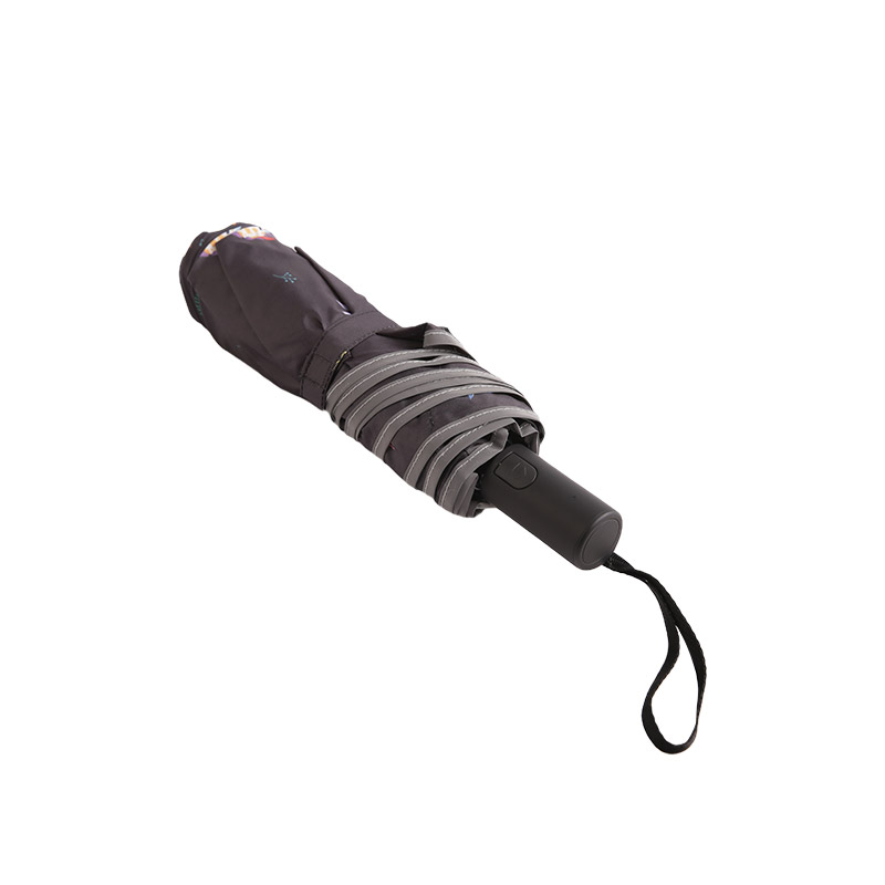 Irregular Birds Pongee Trojzložkový dáždnik-0E6B0764